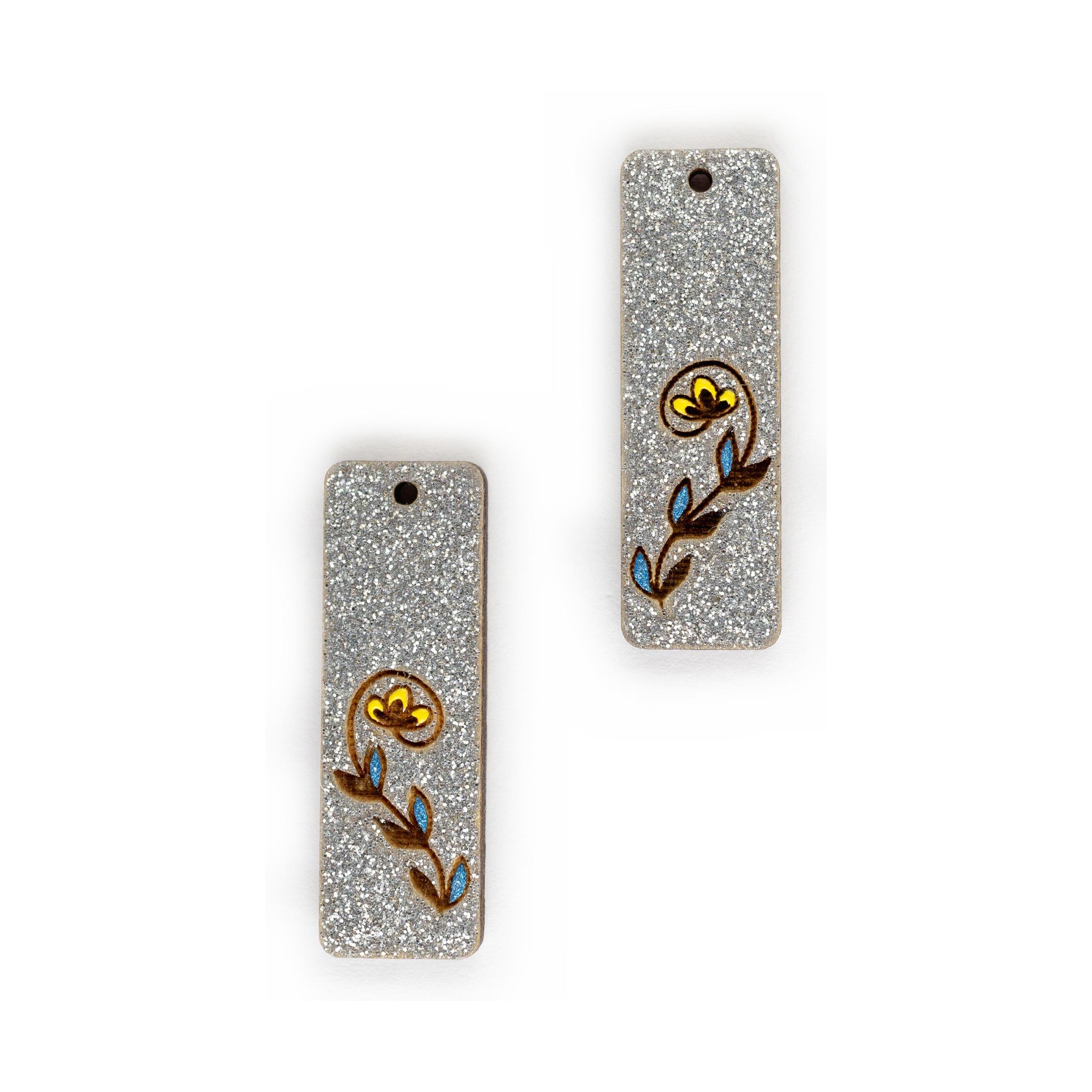 Floral Swirl - Silver