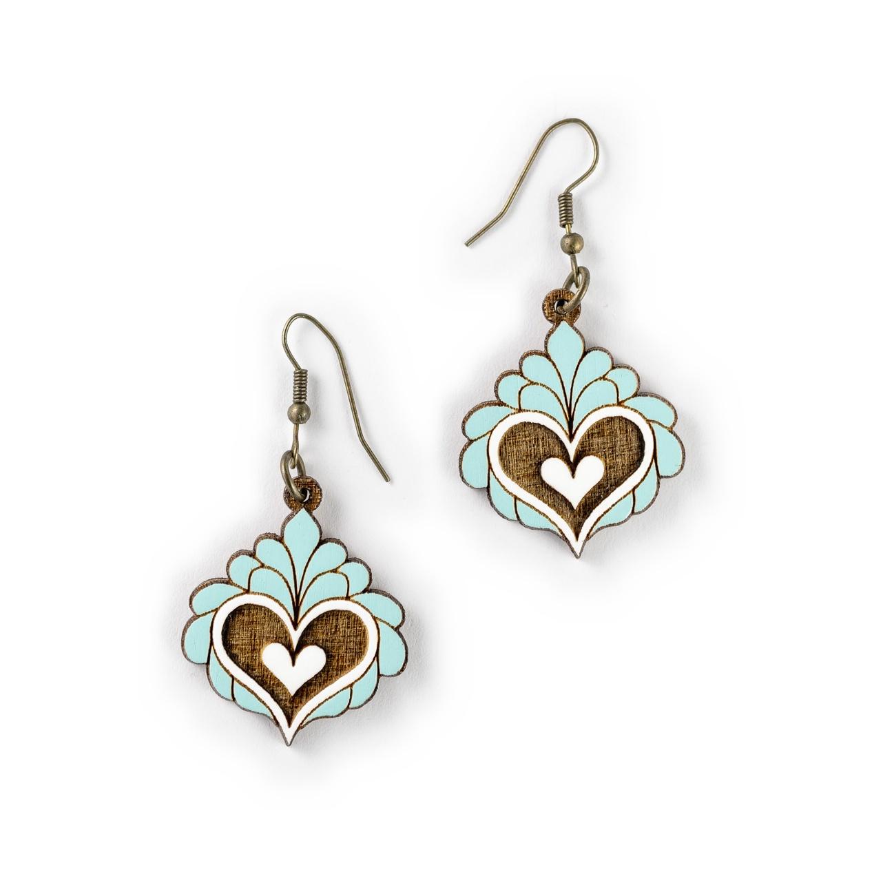 Heart in Bloom - Turquoise