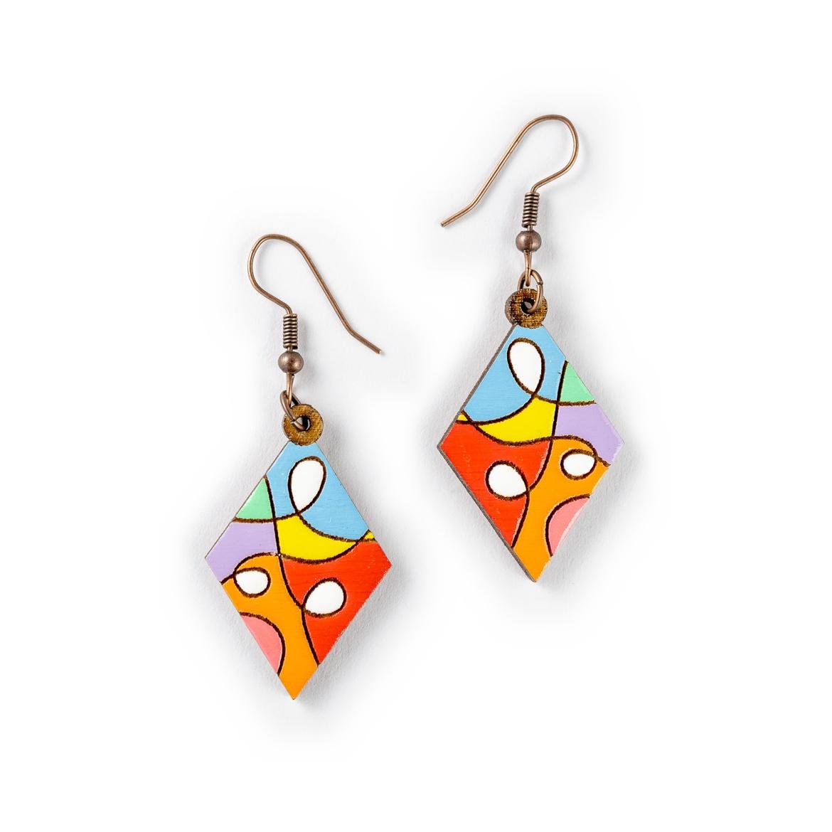 Curved Loops Diamond - Multicolor 4