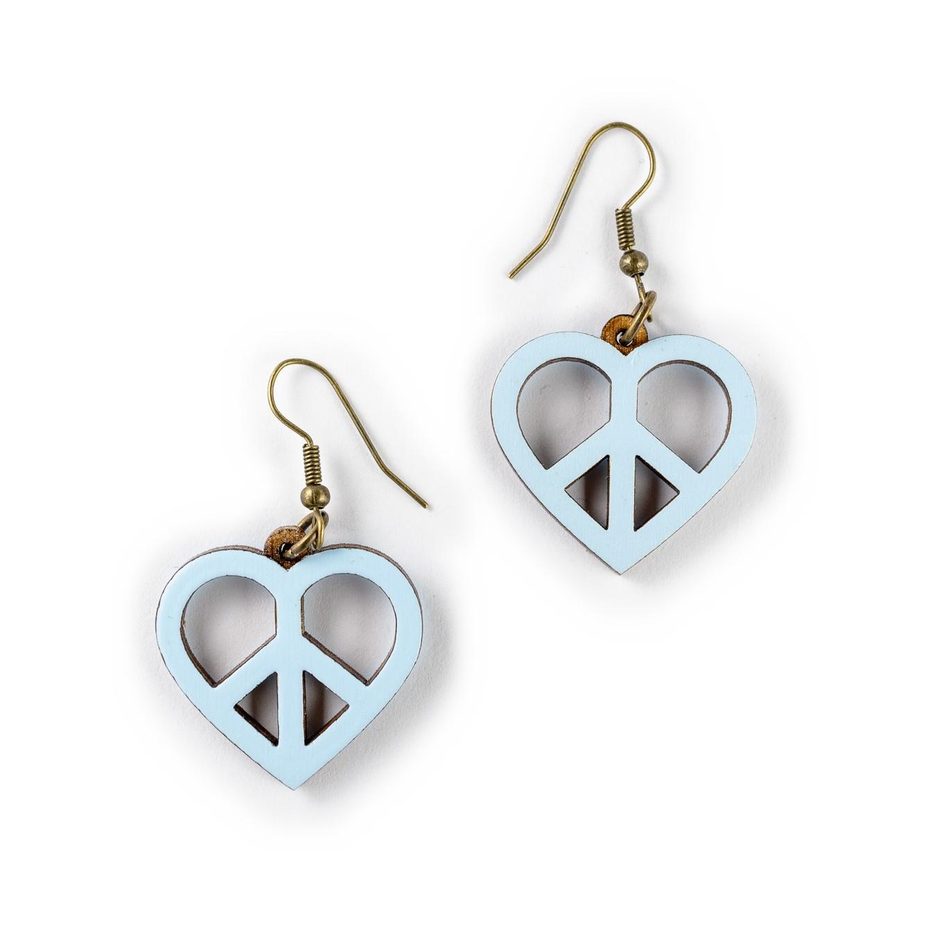 Heart of Peace - Blue